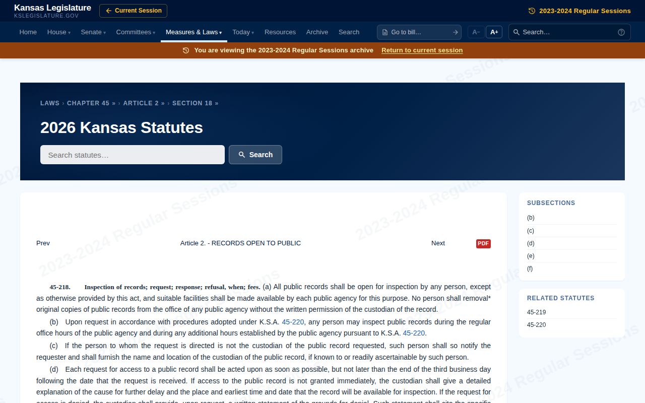 Kansas public records access affecting Franklin County released inmate mugshots